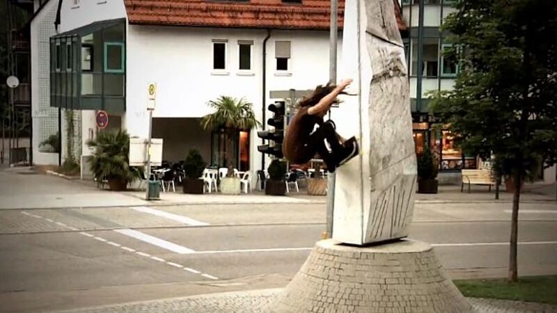 Kevin "Spanky" Long RVCA in Stuttgart