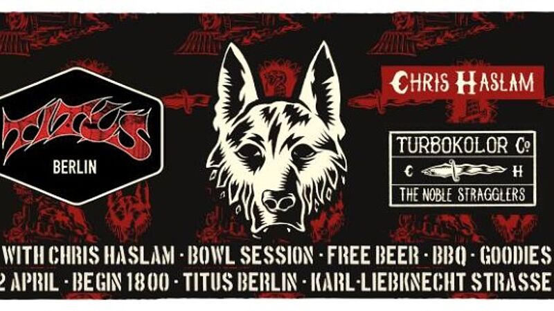 hris Haslam X TURBOKOLOR Bowlsession Chris Haslam X TURBOKOLOR Bowlsession @ Titus Berlin