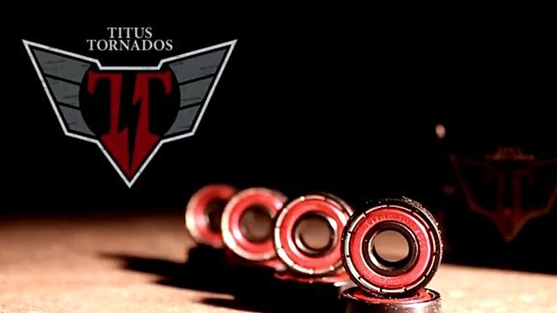 Titus Tornados - High Precision Skateboard Bearings