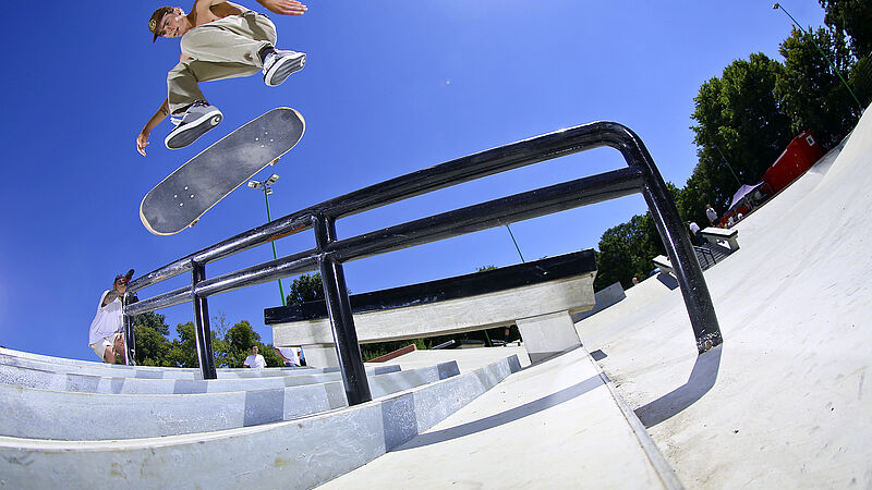 Skateparks unter die Lupe genommen | Düsseldorf-Eller
