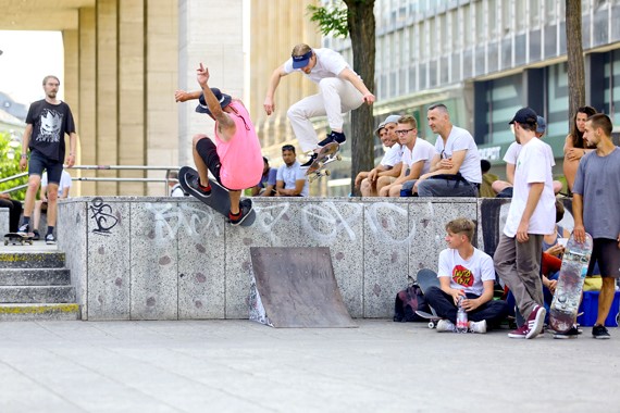 Daniel Beck / Fs Wallride & Matthias Ellinger / Ollie