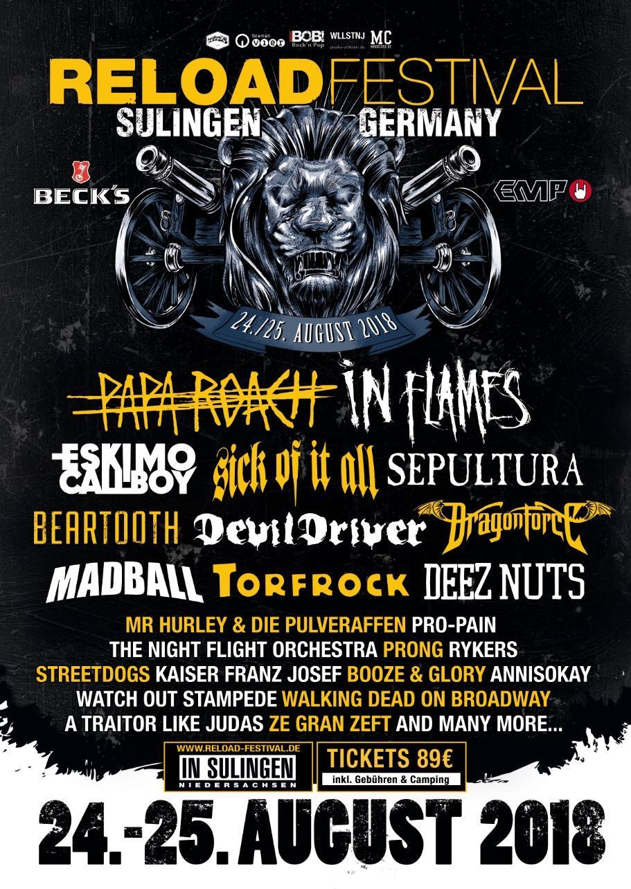Reload Festival 2018 - mit Krawall ins neue Festivaljahr!