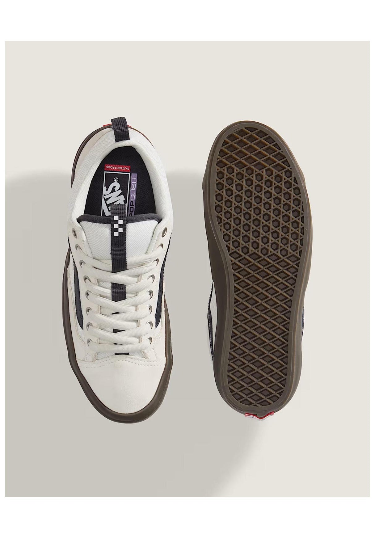Vans Skate Old Skool 36 + Schuhe Jungs marshmallow-gum – Detailansicht 1