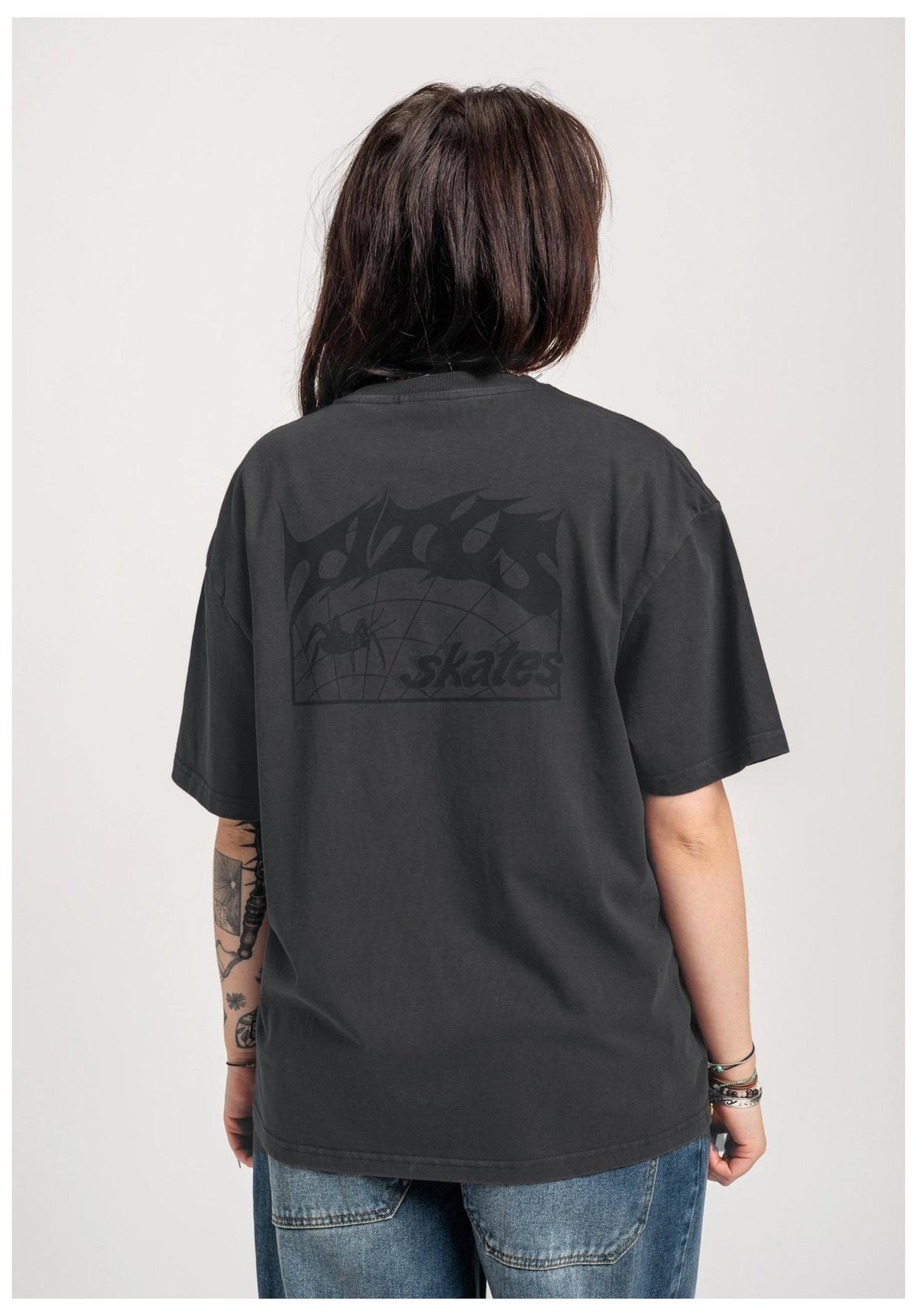 TITUS W Heritage Clean T-Shirt blackfaded – Rückenansicht