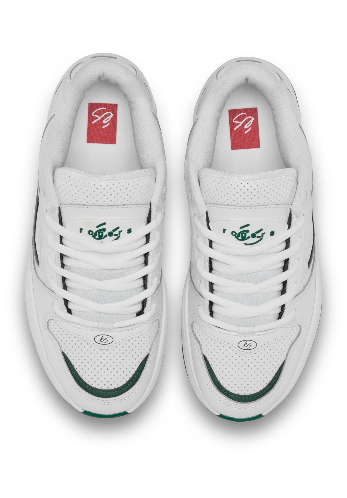 éS TJ Rogers Schuhe Jungs white-green – Detailansicht 1