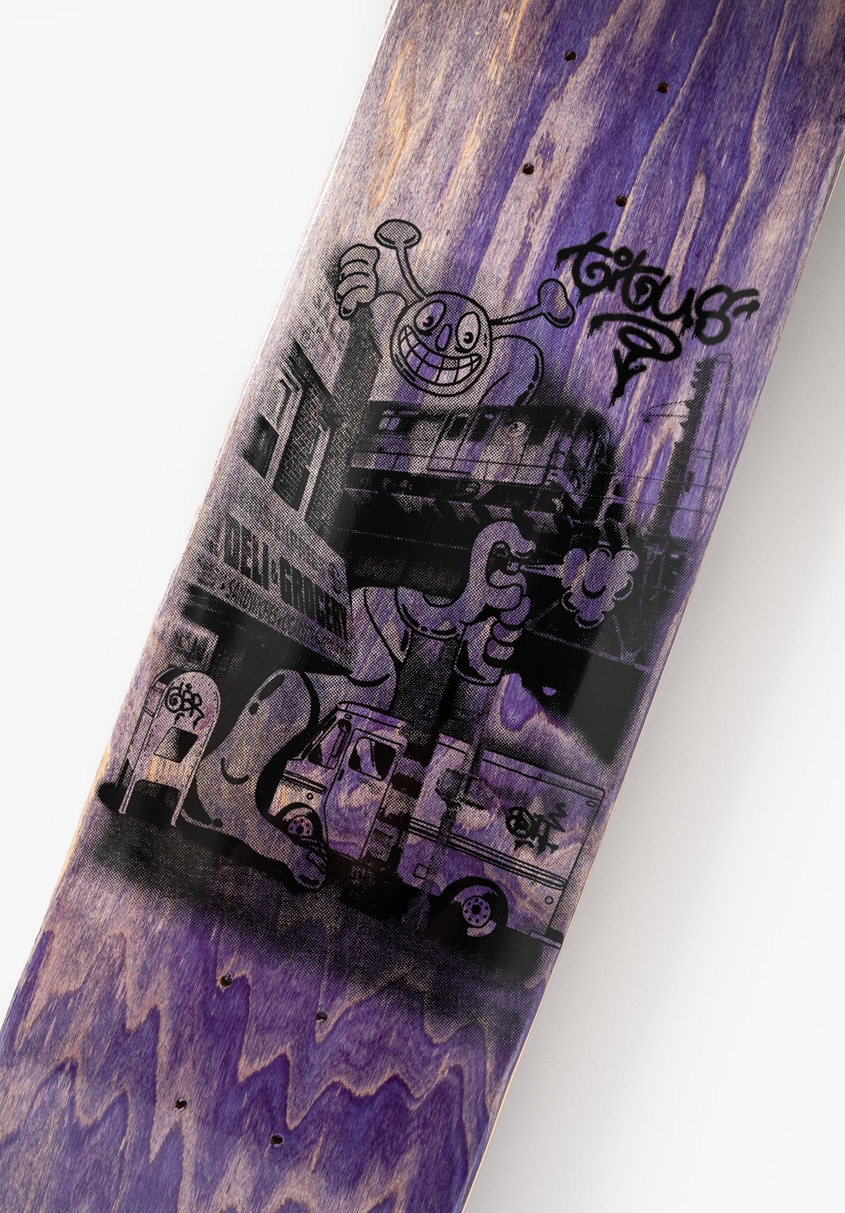 Artsy purple Oberansicht