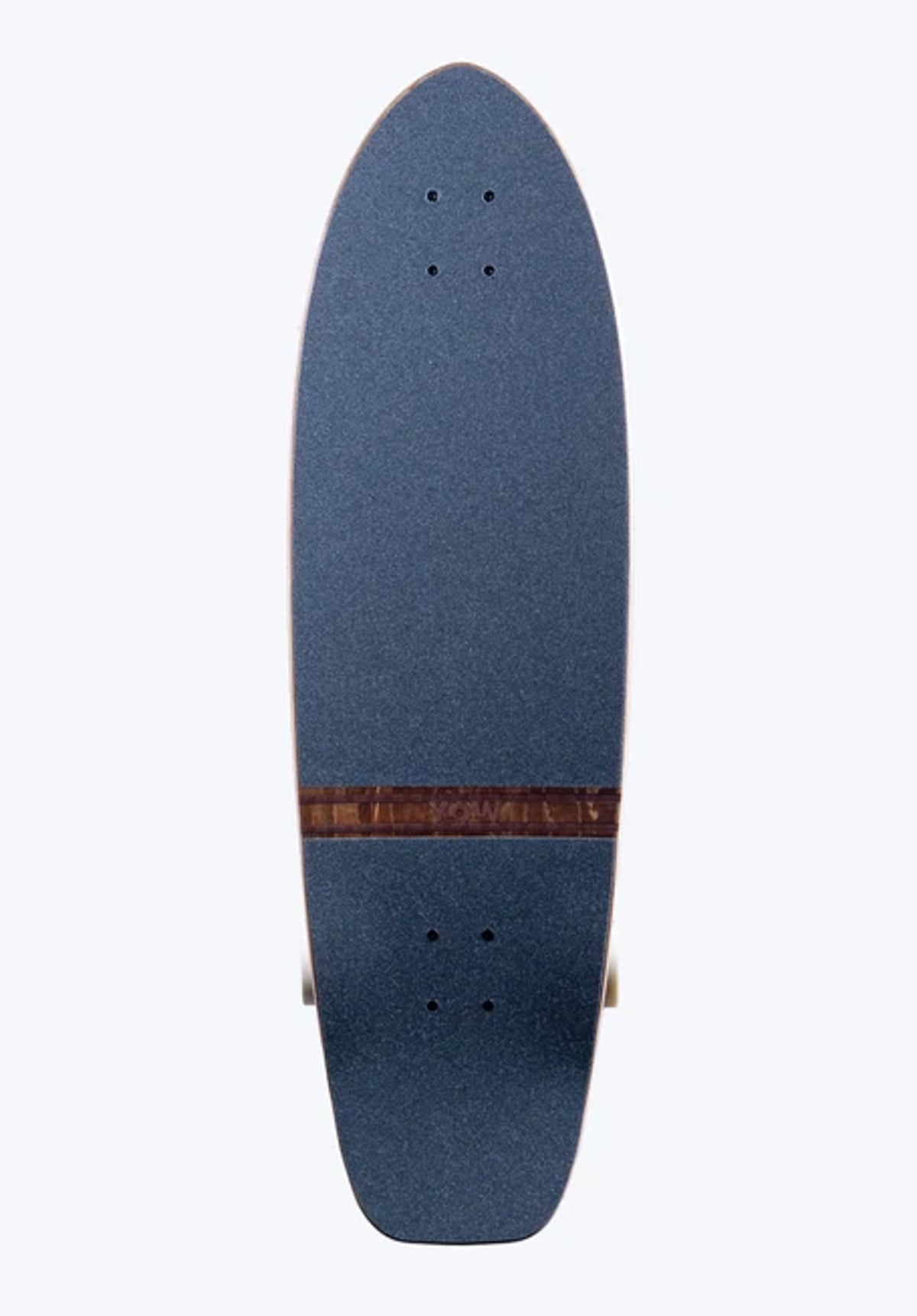 YOW Teahupoo Power Surfing 34" Surfskate Cruiser-Komplett lightbrown-brown – Rückenansicht
