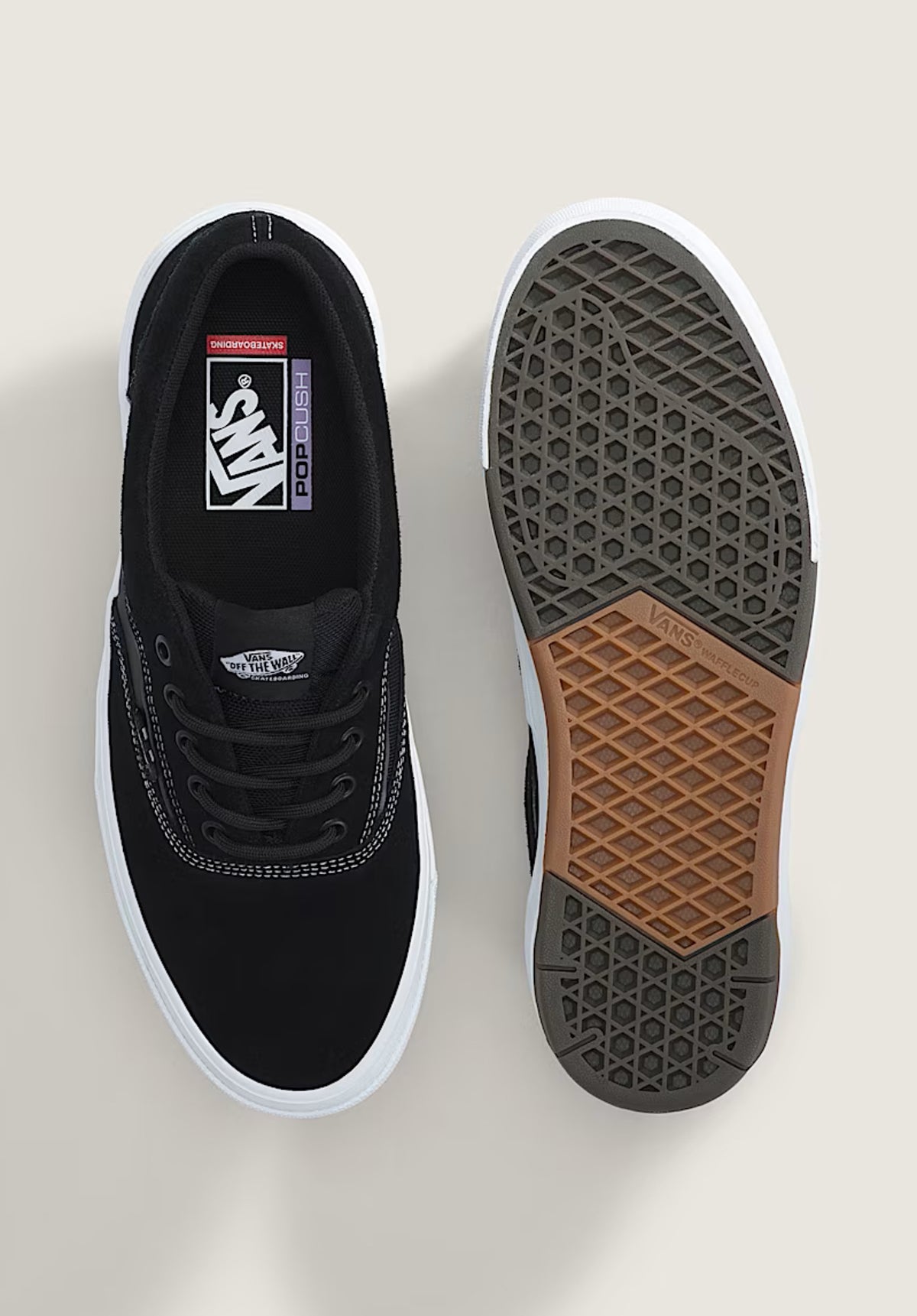 Vans Skate Era Wafflecup Schuhe Jungs black-white – Detailansicht 1