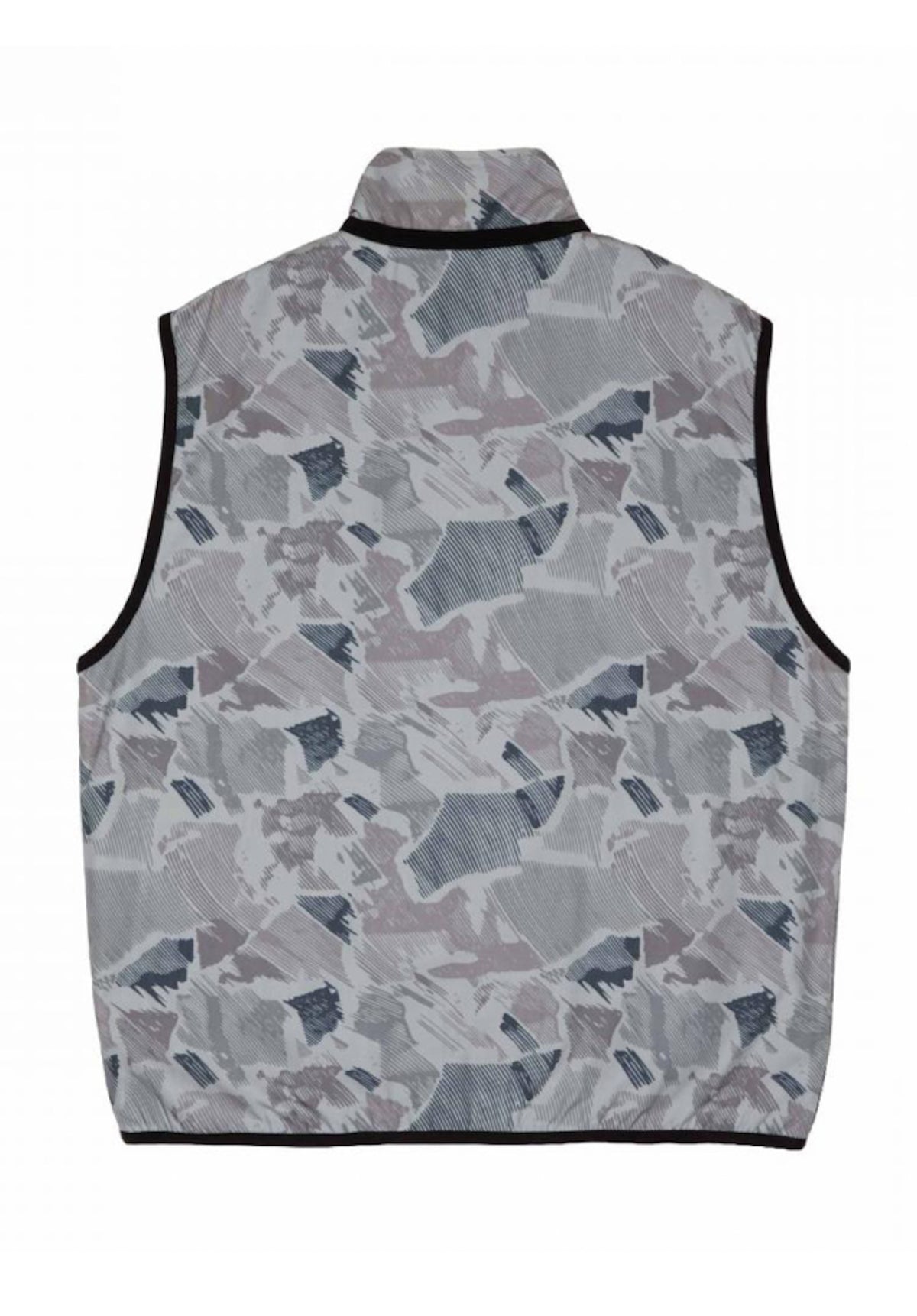 Santa-Cruz Cache Reversible Weste woodcutcamo-black – Rückenansicht