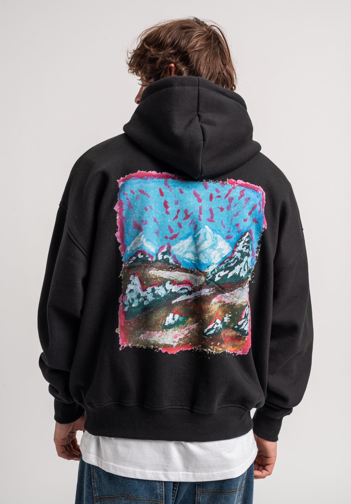 TITUS Runa Hoodie black – Rückenansicht