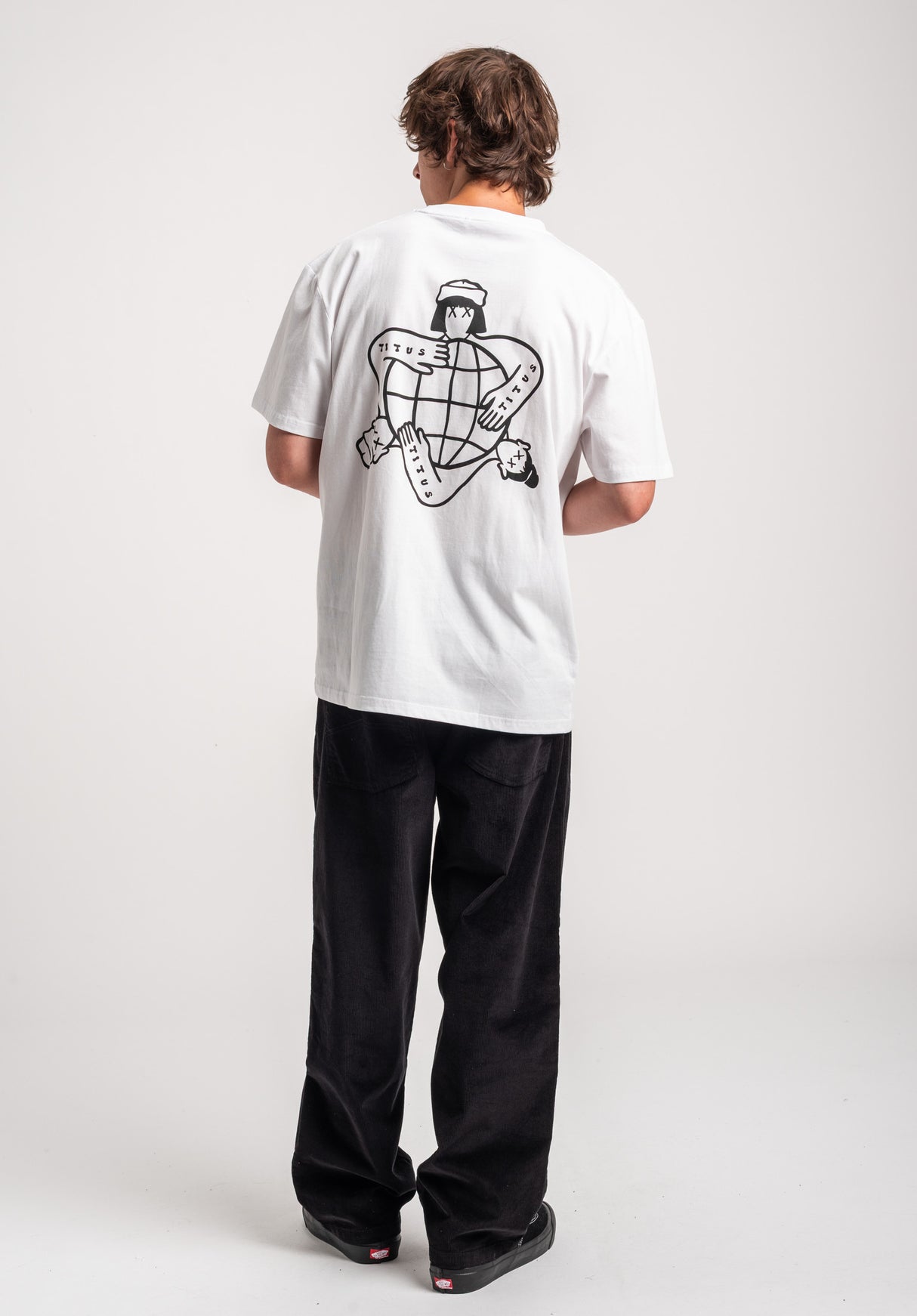 TITUS Nari T-Shirt white – Detailansicht 2