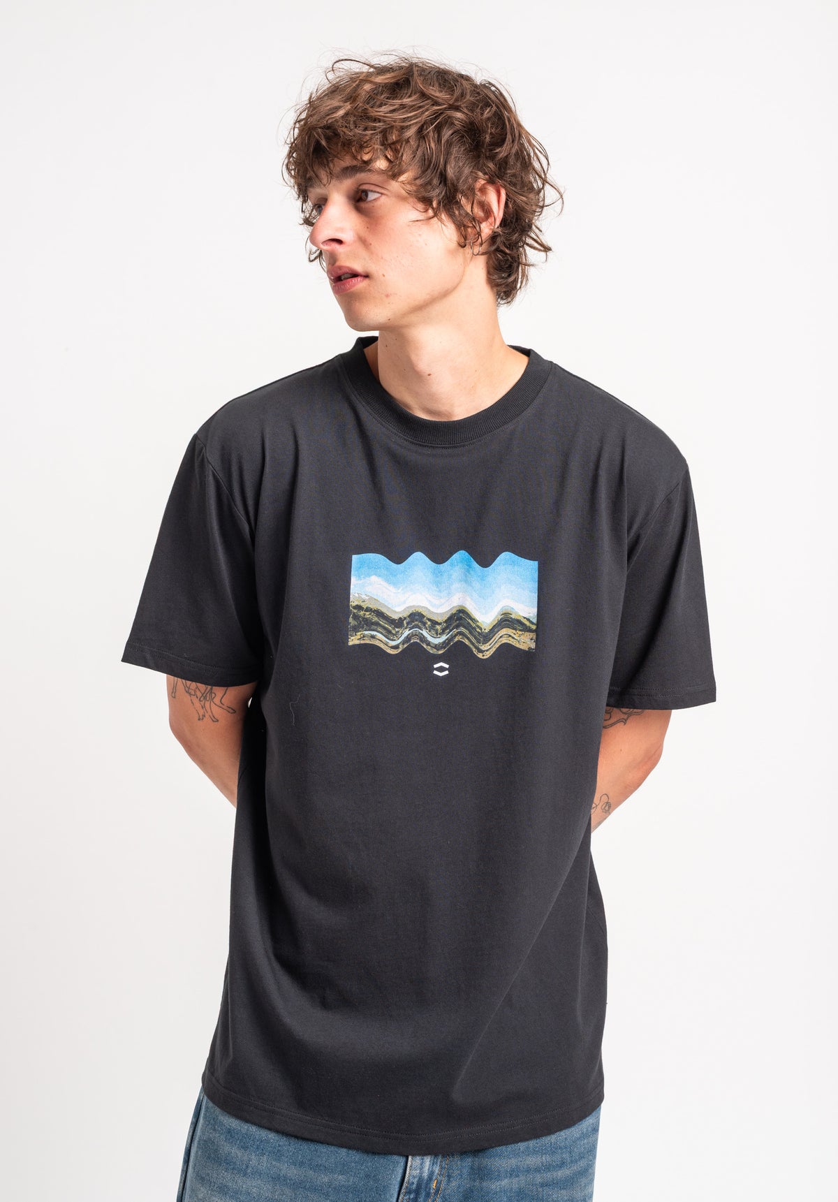 TITUS Aerin T-Shirt black – Rückenansicht