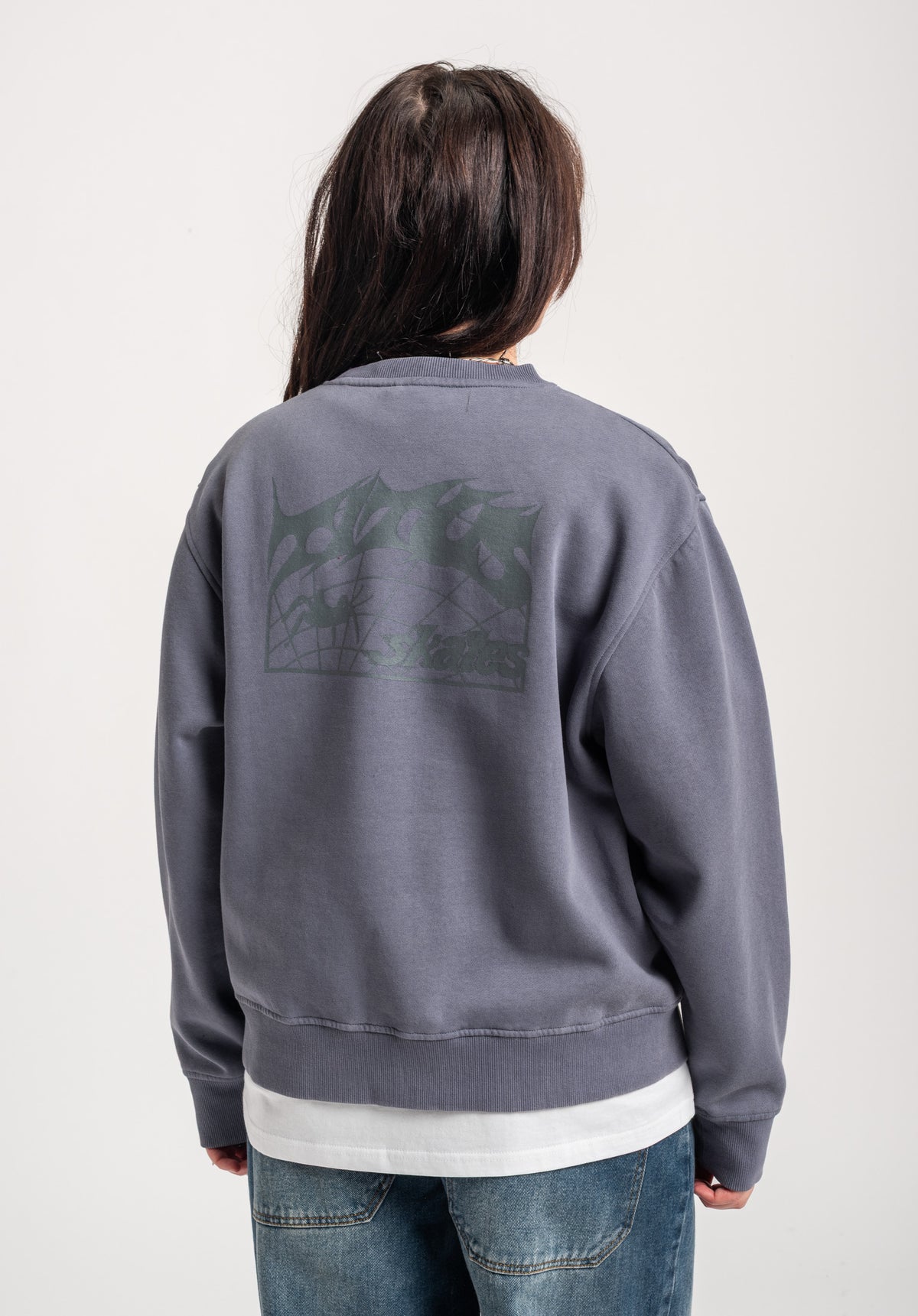 TITUS W Heritage Clean Sweatshirt greybluefaded – Detailansicht 1