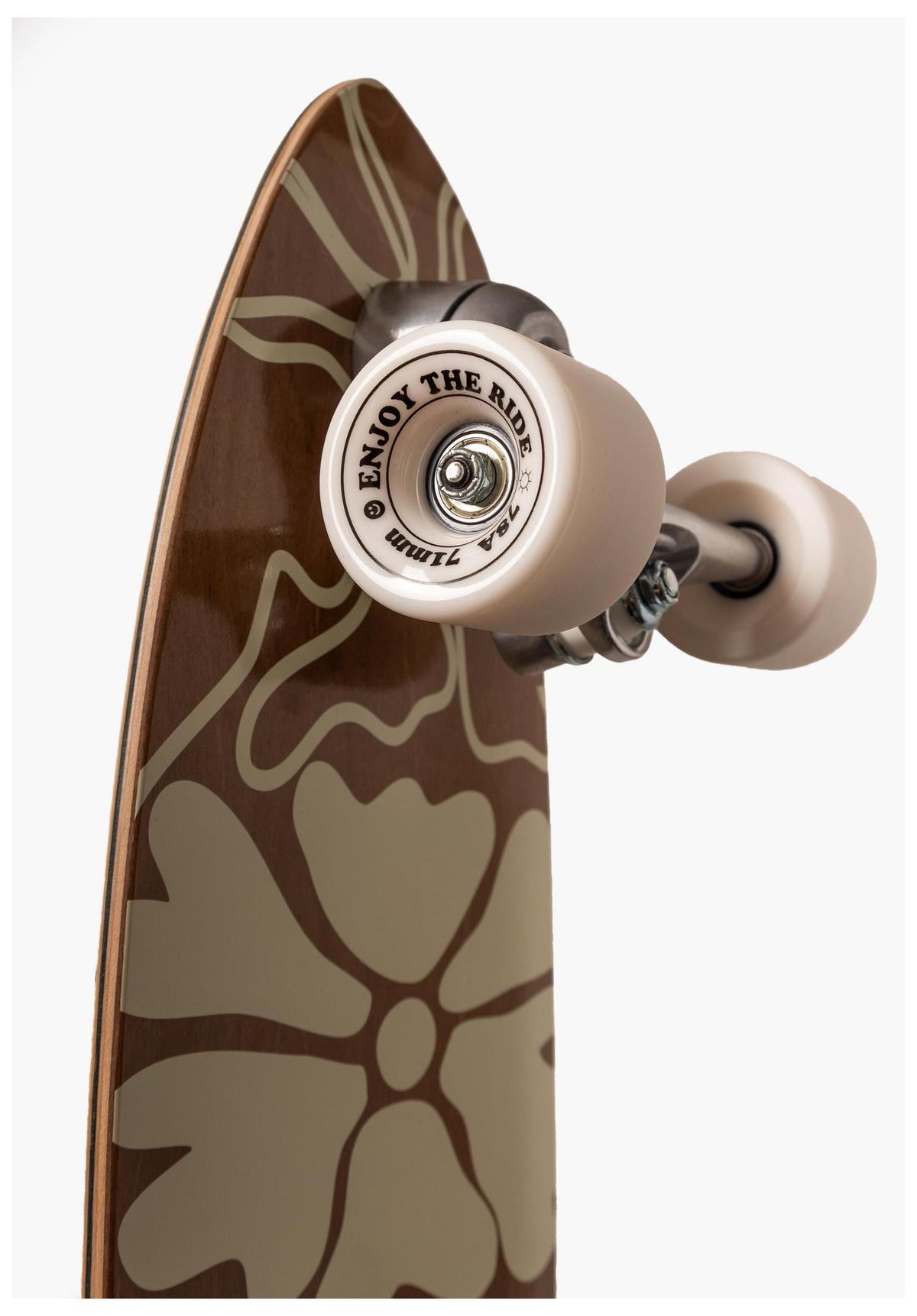 TITUS Surf Skate 2 Blossom Cruiser-Komplett brown – Rückenansicht
