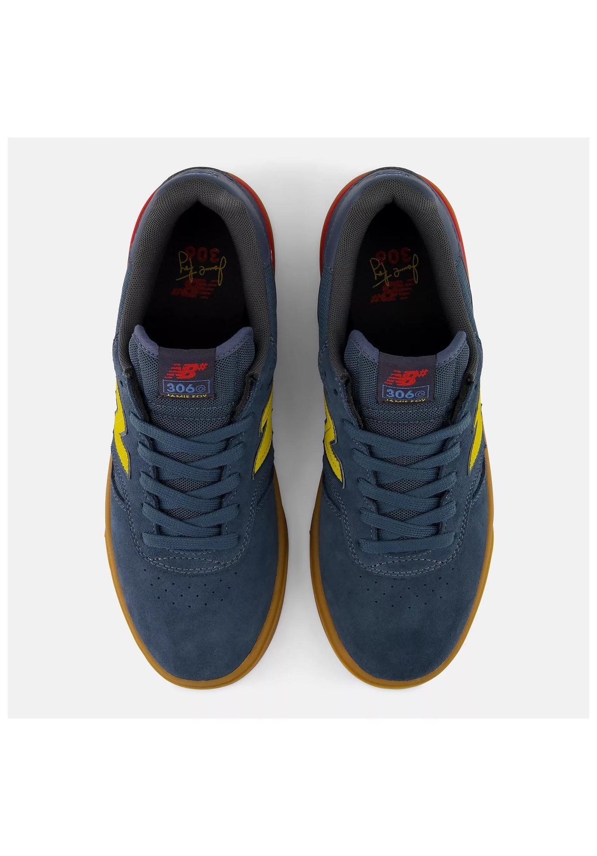 New Balance Numeric 306 Jamie Foy Cup Schuhe Jungs darksteel-blue – Detailansicht 1