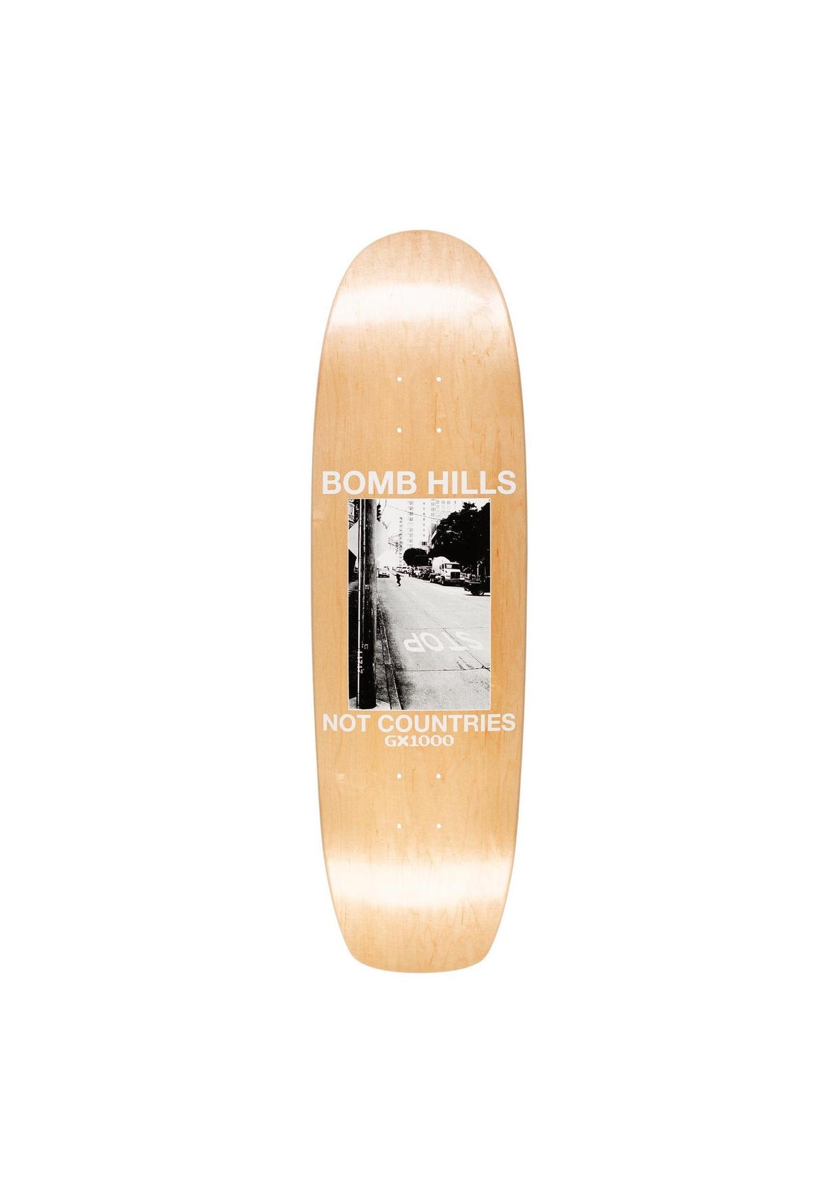 GX1000 Bomb Hills Not Countries Cruiser Deck beige – Rückenansicht