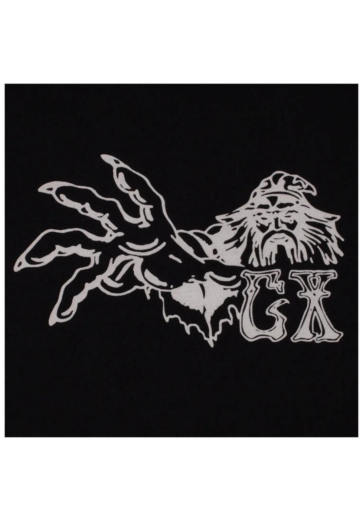 GX1000 Wizard Hoodie black – Rückenansicht