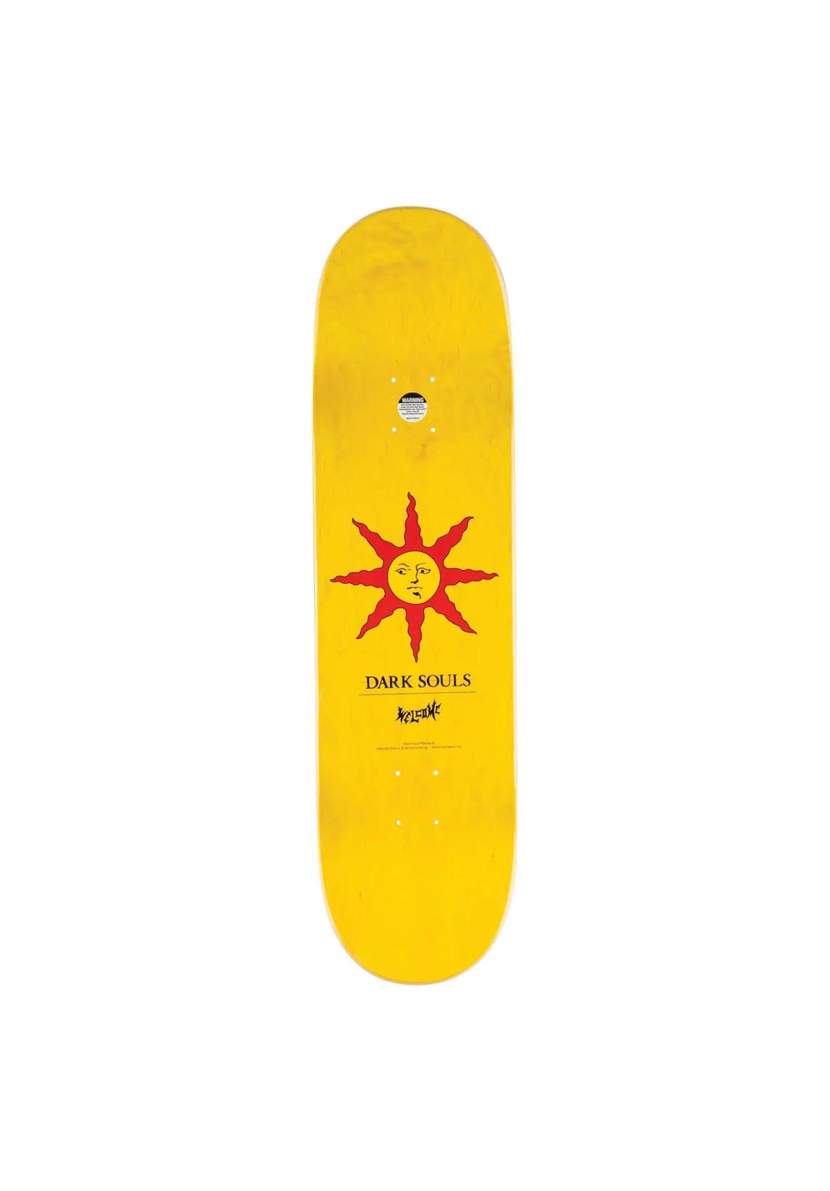 Welcome x Dark Souls Solaire on Popsicle Deck white – Rückenansicht