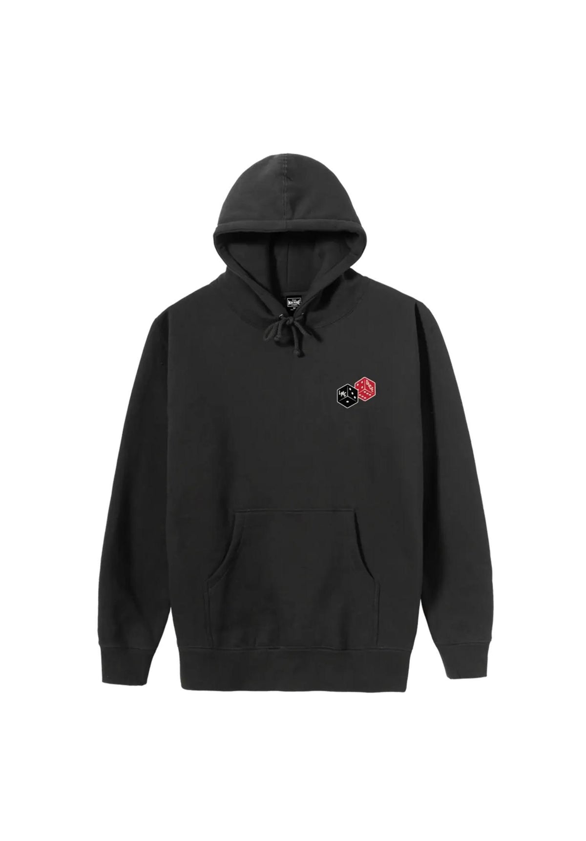 Loser-Machine x DICE Roll With Friends Hoodie black – Rückenansicht