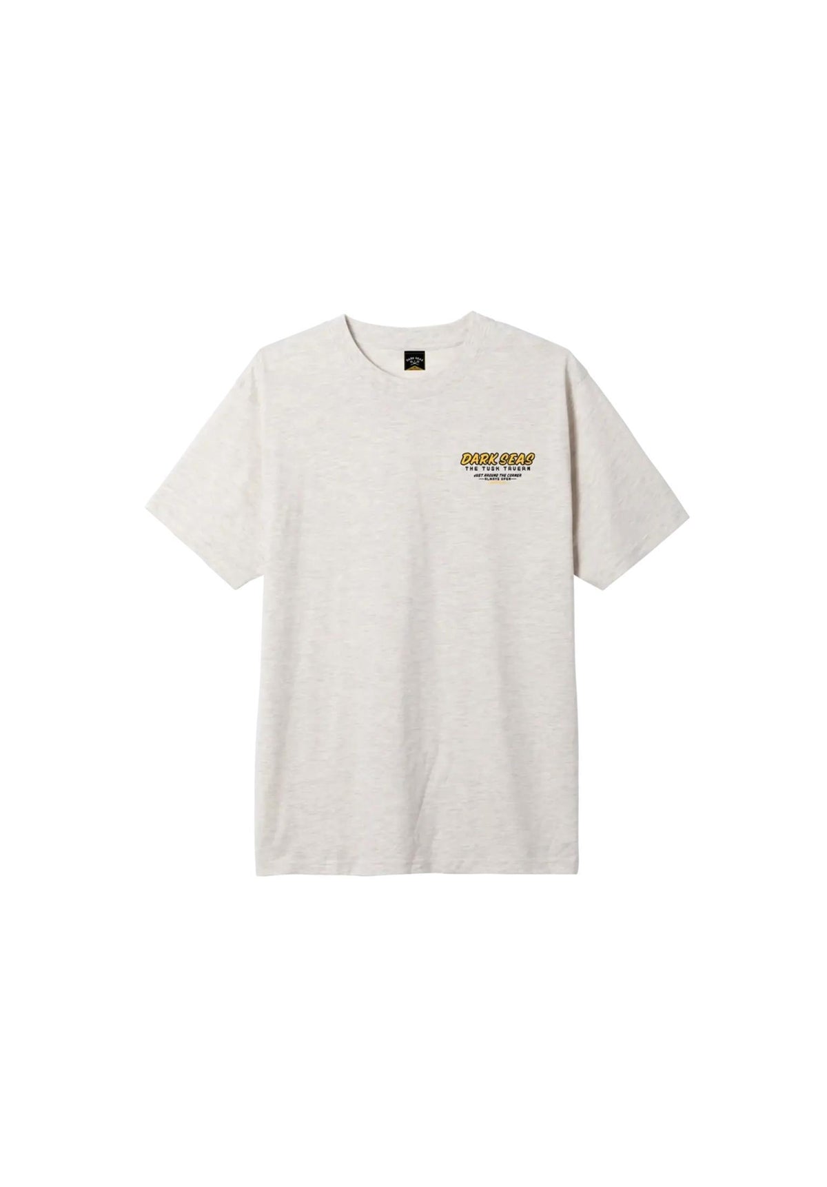 Dark Seas Tusk Tavern T-Shirt oatmeal-heather – Rückenansicht