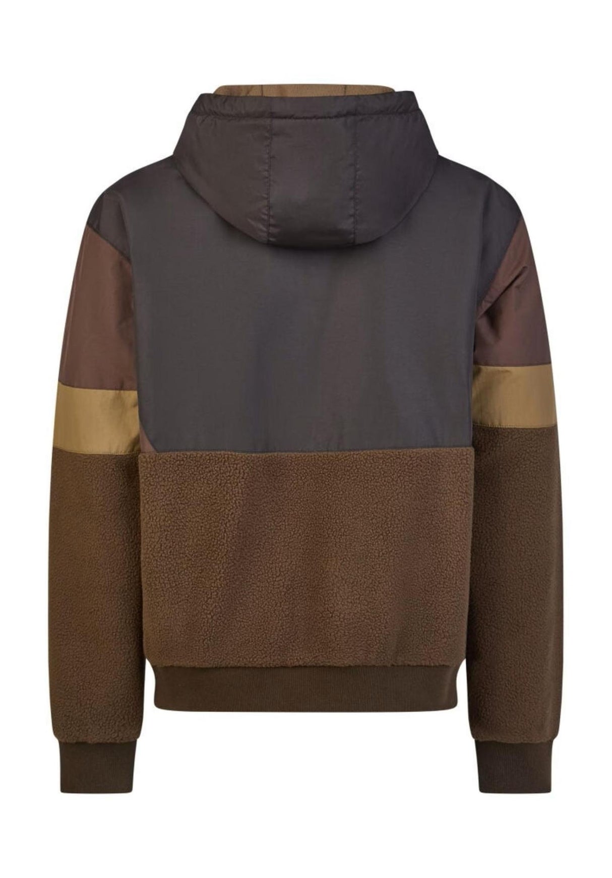 iriedaily Get on Deck Winterjacke darkcoffee – Rückenansicht