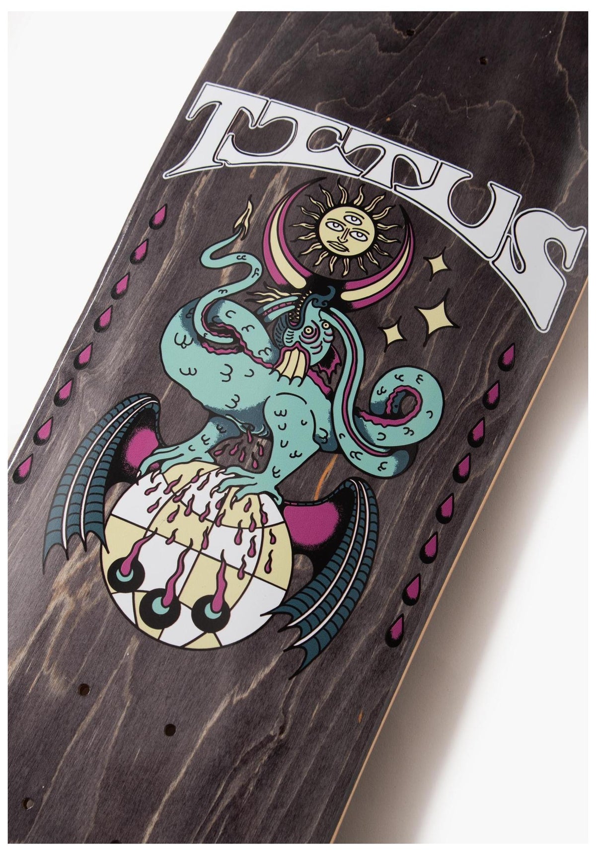 TITUS x Stinky Wetsuit Dragon Deck black – Oberansicht