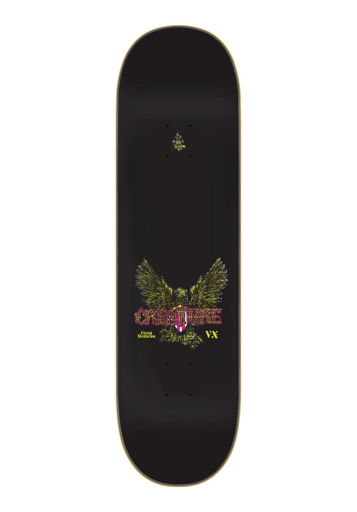 Creature Worthington Scout VX Deck black – Rückenansicht