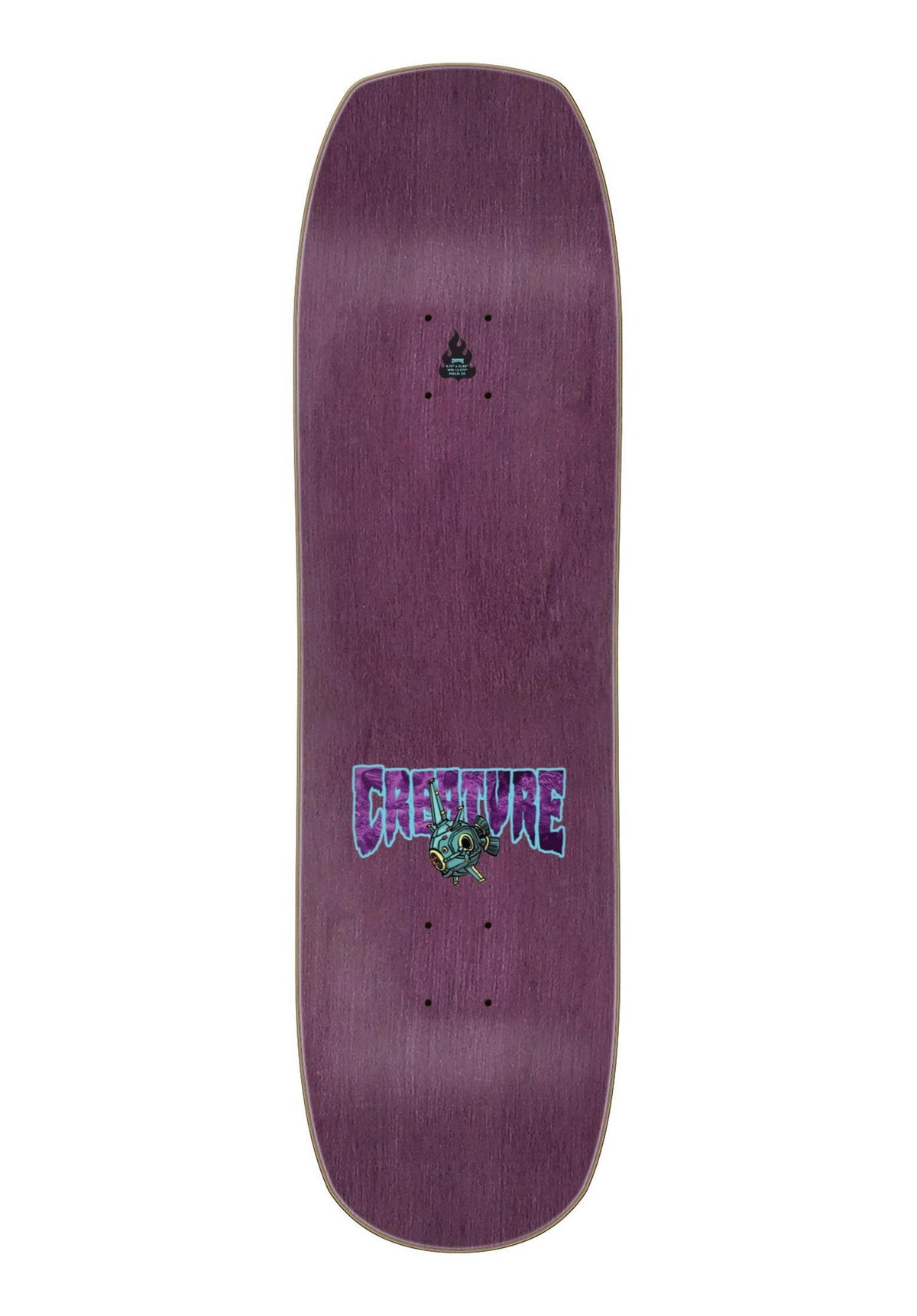 Creature Cosmo Rider LG Deck black – Rückenansicht