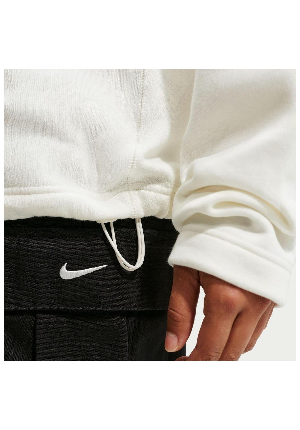 Half Zip Fleece SB FC sail Closeup1