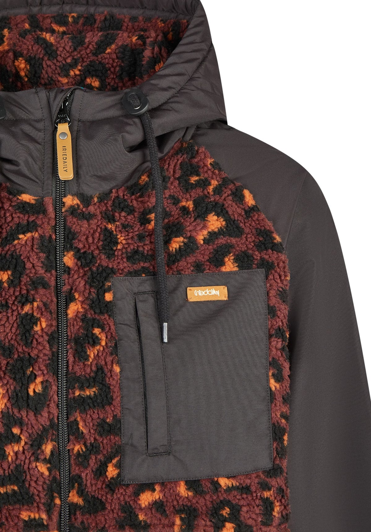 iriedaily Arctikmix 2.0 Winterjacke black – Detailansicht 1