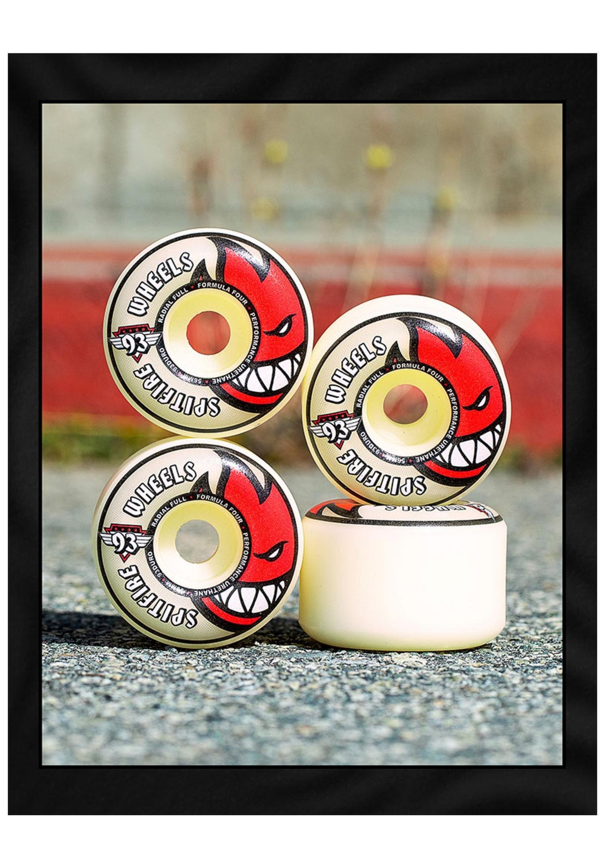 Spitfire Formula Four Radial Full 93A Rolle natural – Rückenansicht