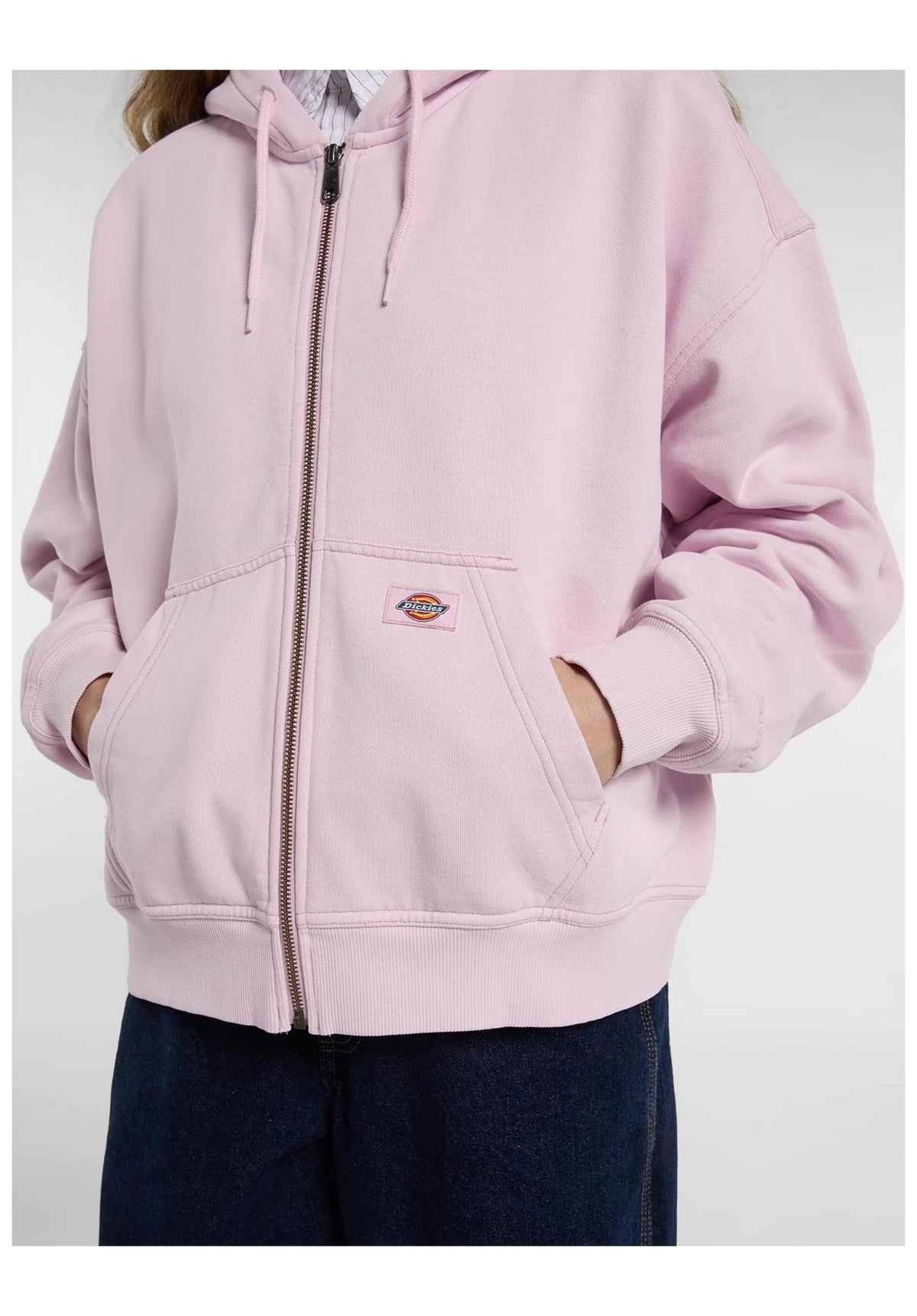 Dickies Sutcliffe Cropped Zip Hoodie Zip-Hoodie fragrantlilac – Detailansicht 1