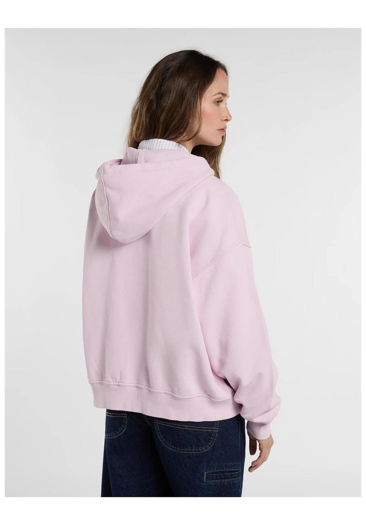 Dickies Sutcliffe Cropped Zip Hoodie Zip-Hoodie fragrantlilac – Rückenansicht