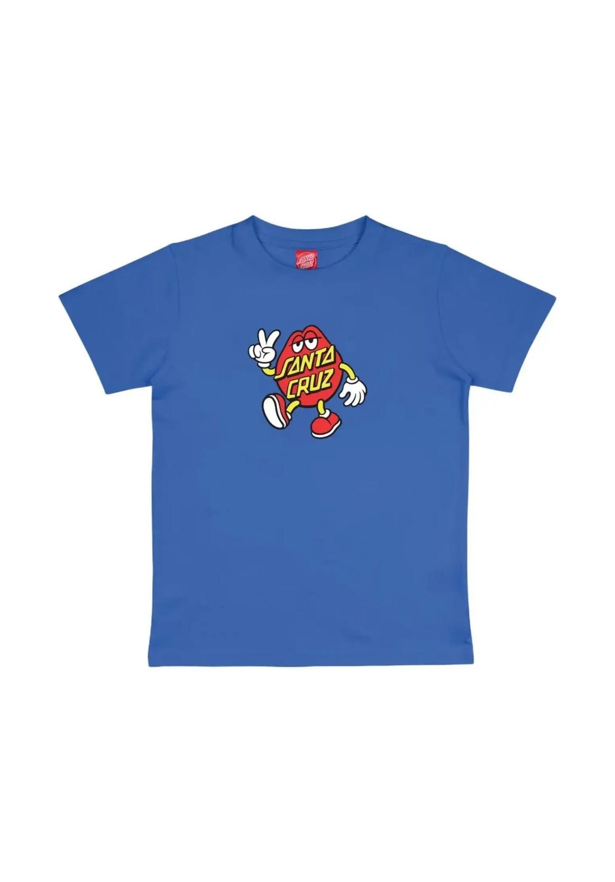 Santa-Cruz Youth Dot Guy TTE T-Shirt sapphire – Rückenansicht