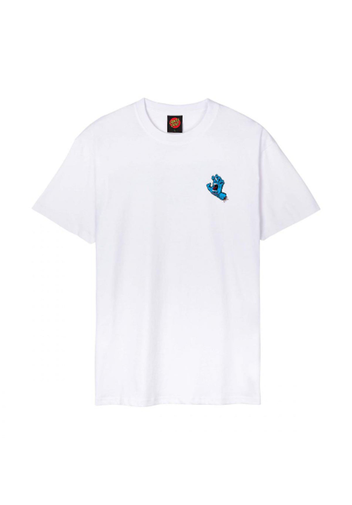 Santa-Cruz Screaming Hand Chest SP26 T-Shirt white – Rückenansicht
