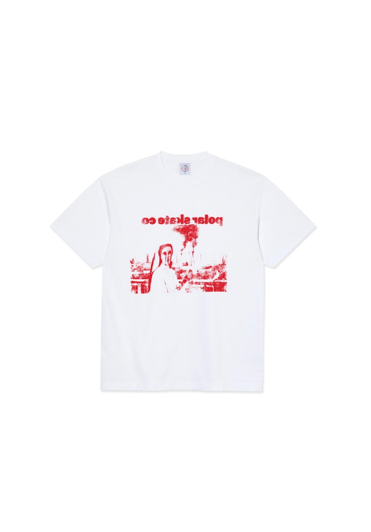 Polar Skate Co Apocalypse Nun T-Shirt white – Rückenansicht