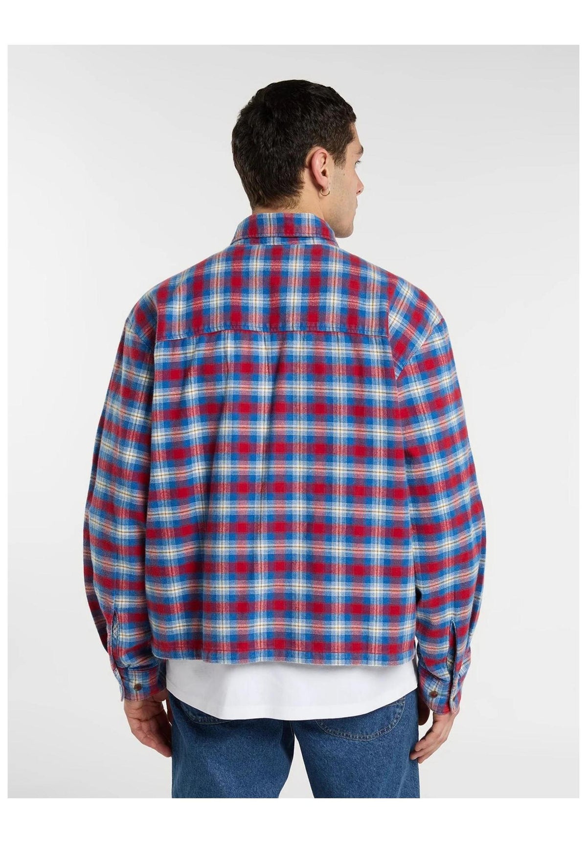 Dickies Jerome Cropped T-Shirt deepclaret – Rückenansicht
