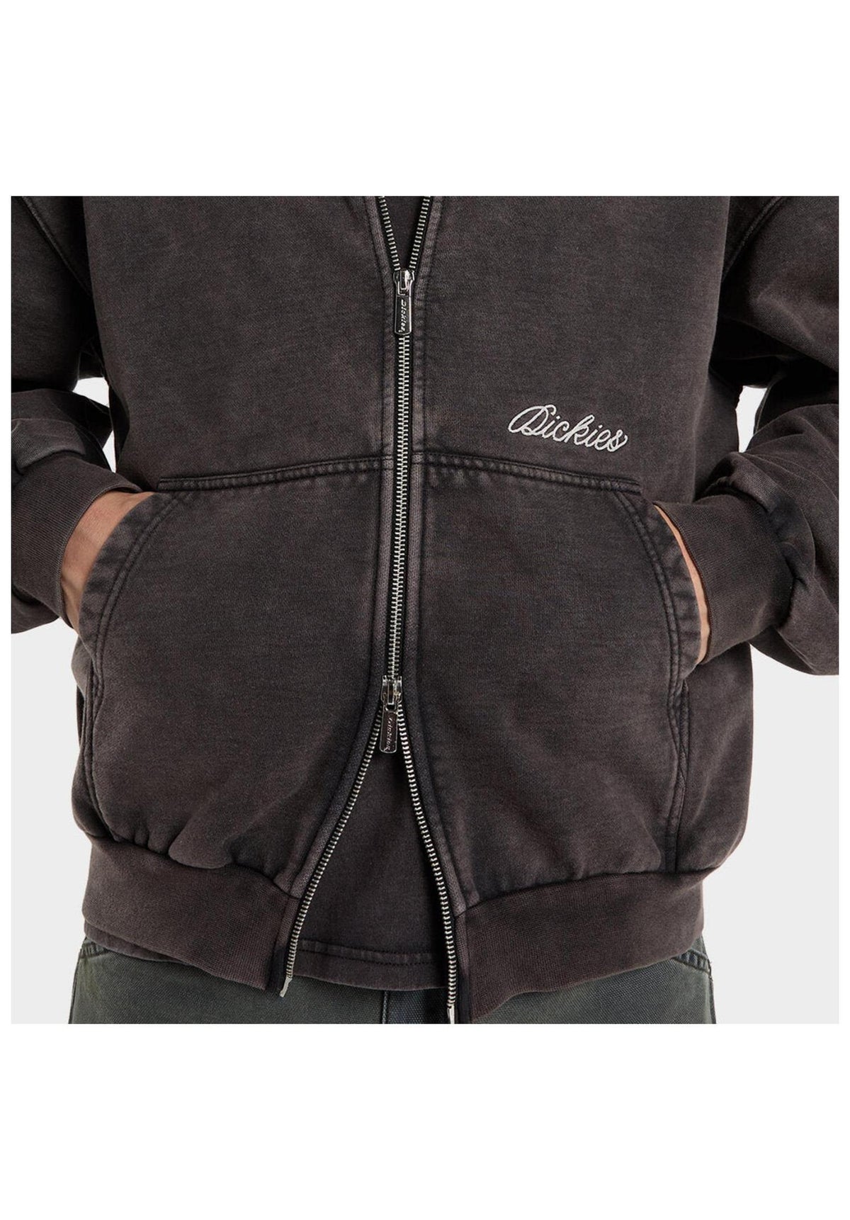 Dickies Baker Zip-Hoodie black – Detailansicht 1