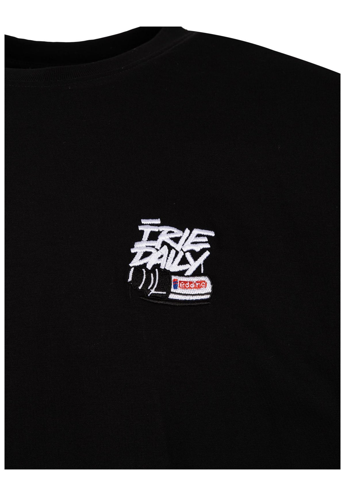iriedaily x edding ML T-Shirt black – Rückenansicht