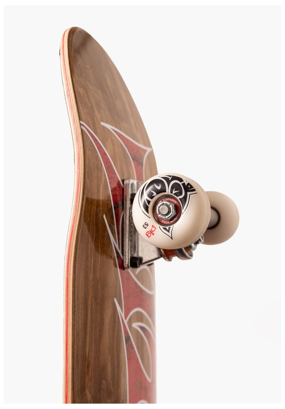 TITUS Short & Wide Premium Komplettboard Classic Logo – Oberansicht