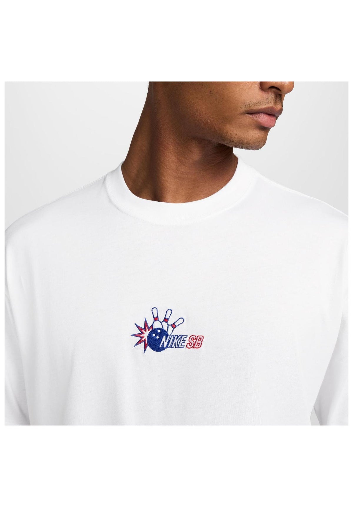 Nike SB Bowling T-Shirt white – Rückenansicht