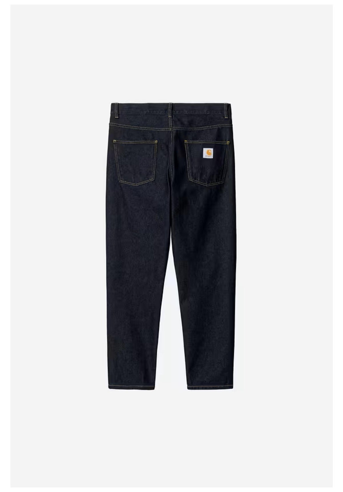 Carhartt WIP Newel Pant (Maitland / cropped) Jeans blueonewash – Rückenansicht