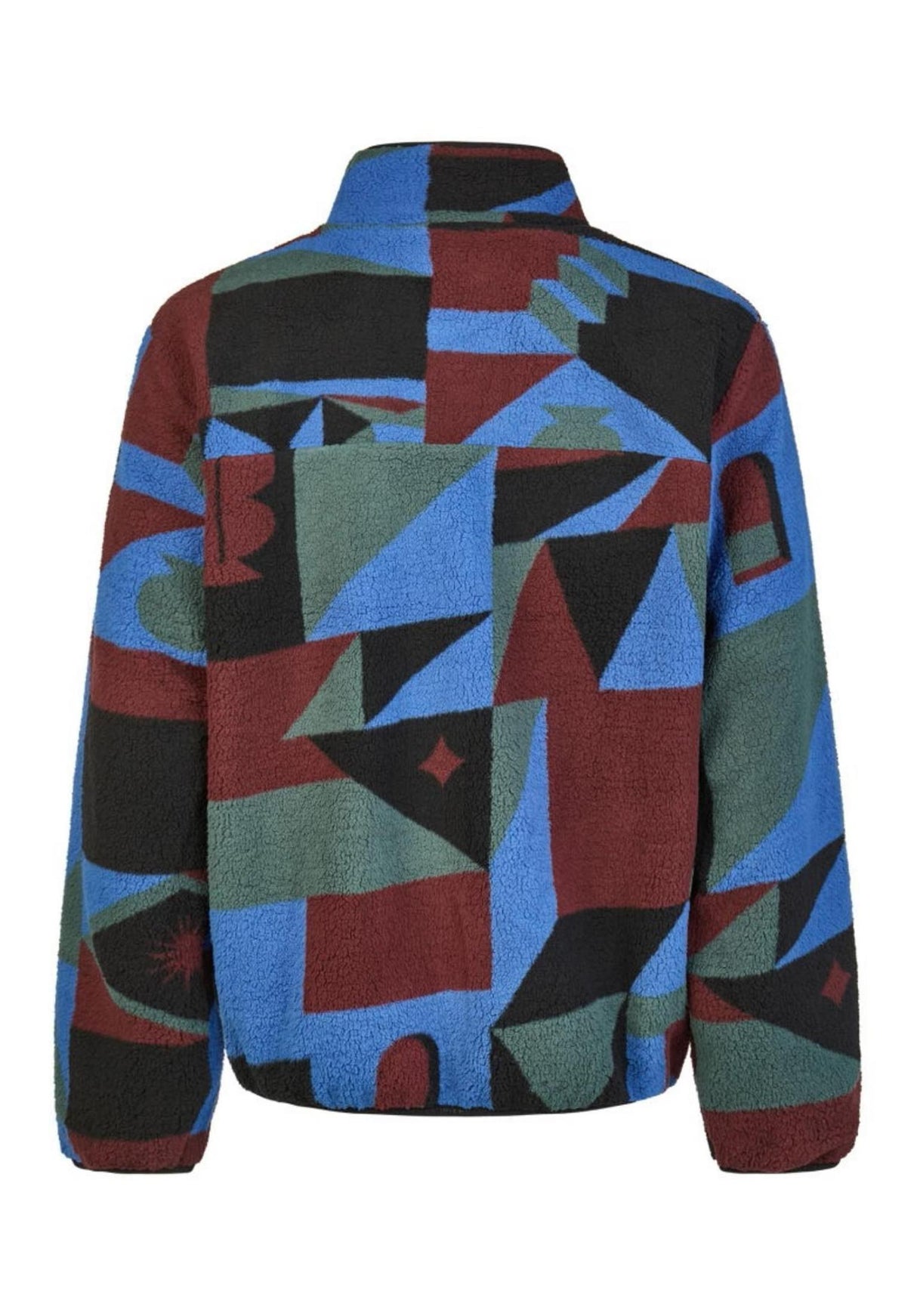 iriedaily Insaneia Jacket Übergangsjacke green-blue – Rückenansicht