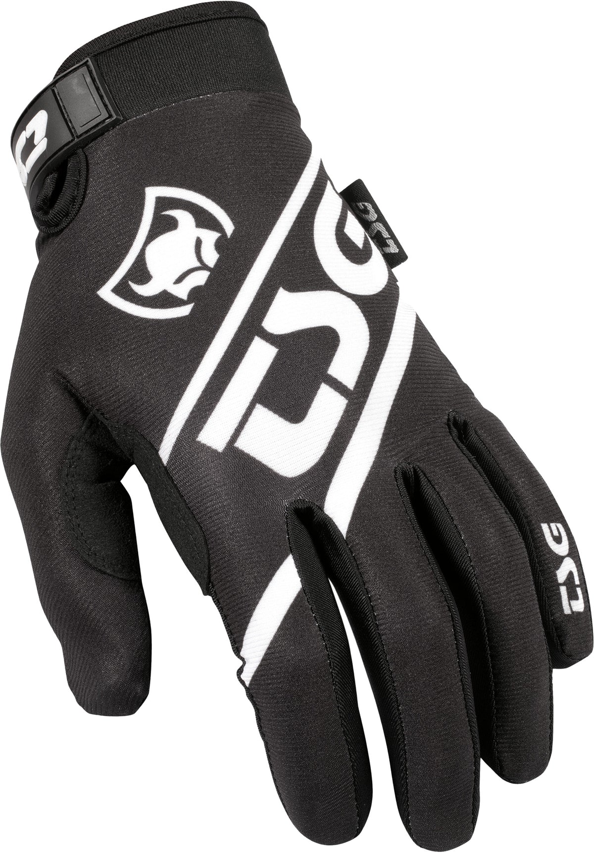 TSG DW Glove Fahrradhandschuh solid black – Detailansicht 1