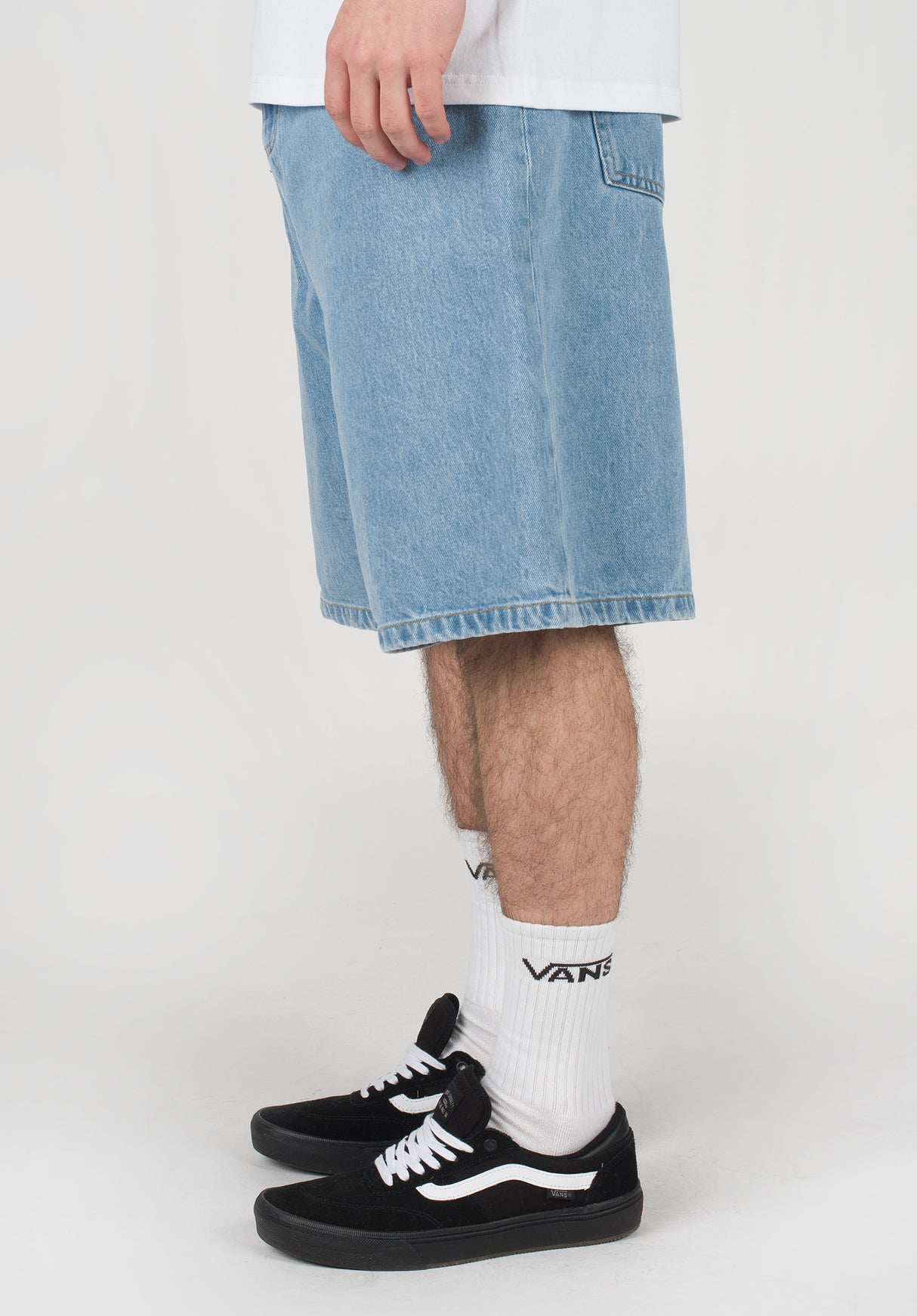Brandon Short bluestonebleached Rueckenansicht