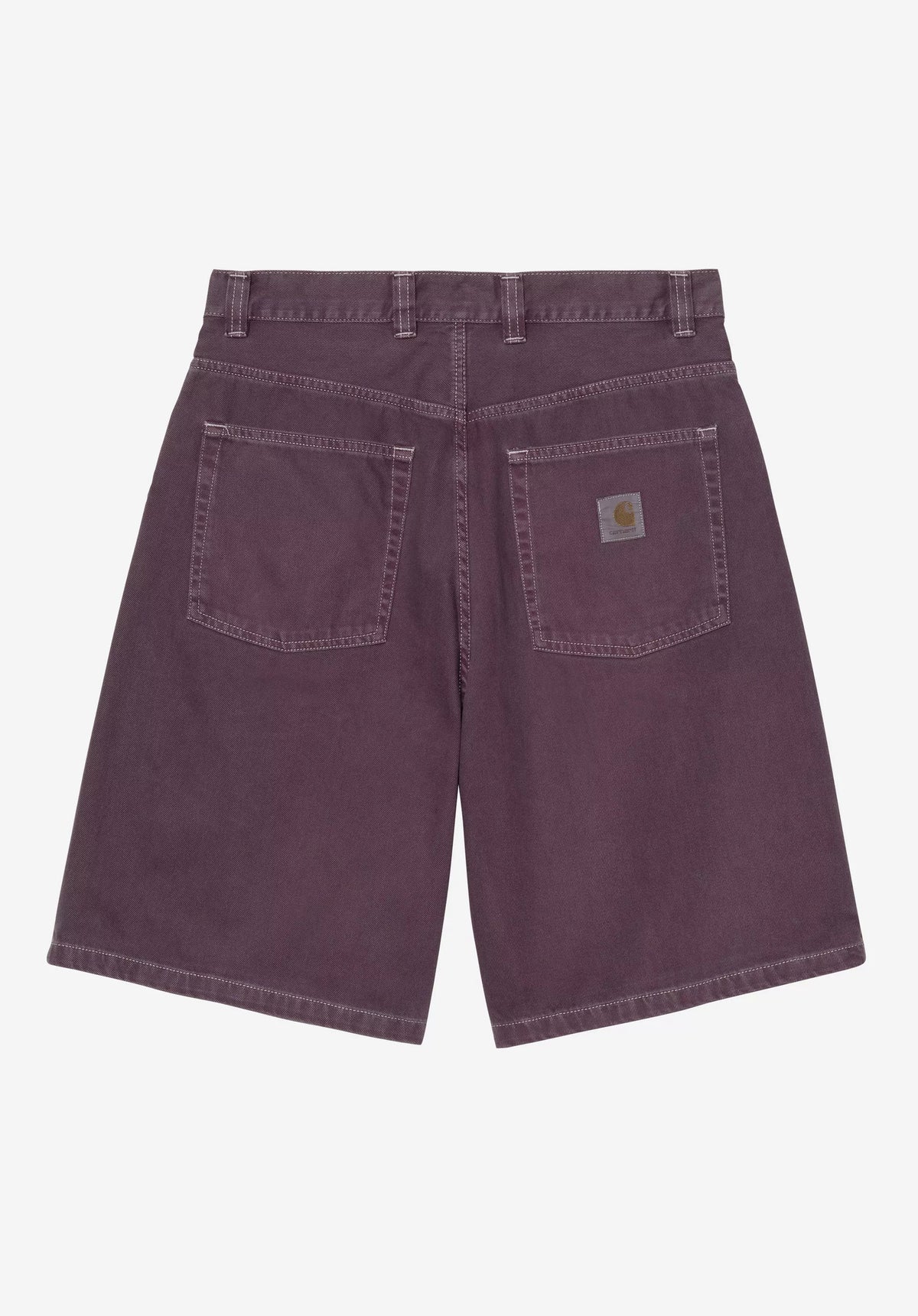 Carhartt WIP Brandon Short Jeans-Short cozypurplestonedyed – Rückenansicht
