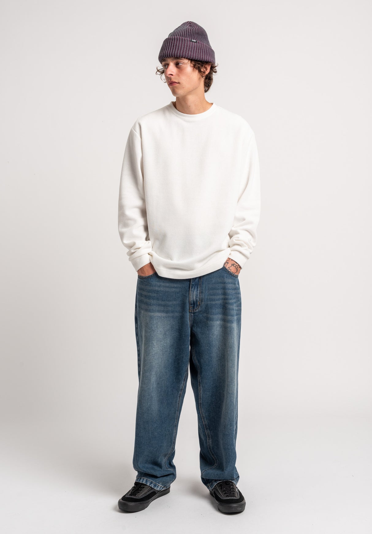 Raw-Longsleeve offwhite Closeup1
