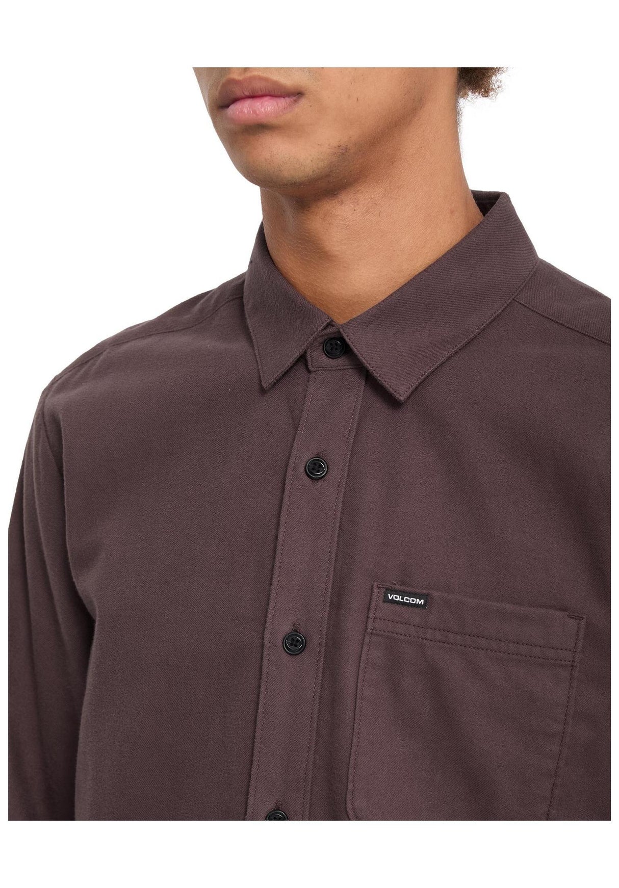 Caden Solid raisin Oberansicht