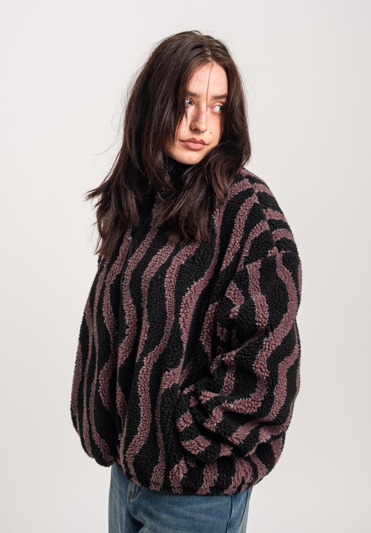 TITUS Nieva Übergangsjacke black-striped – Detailansicht 1
