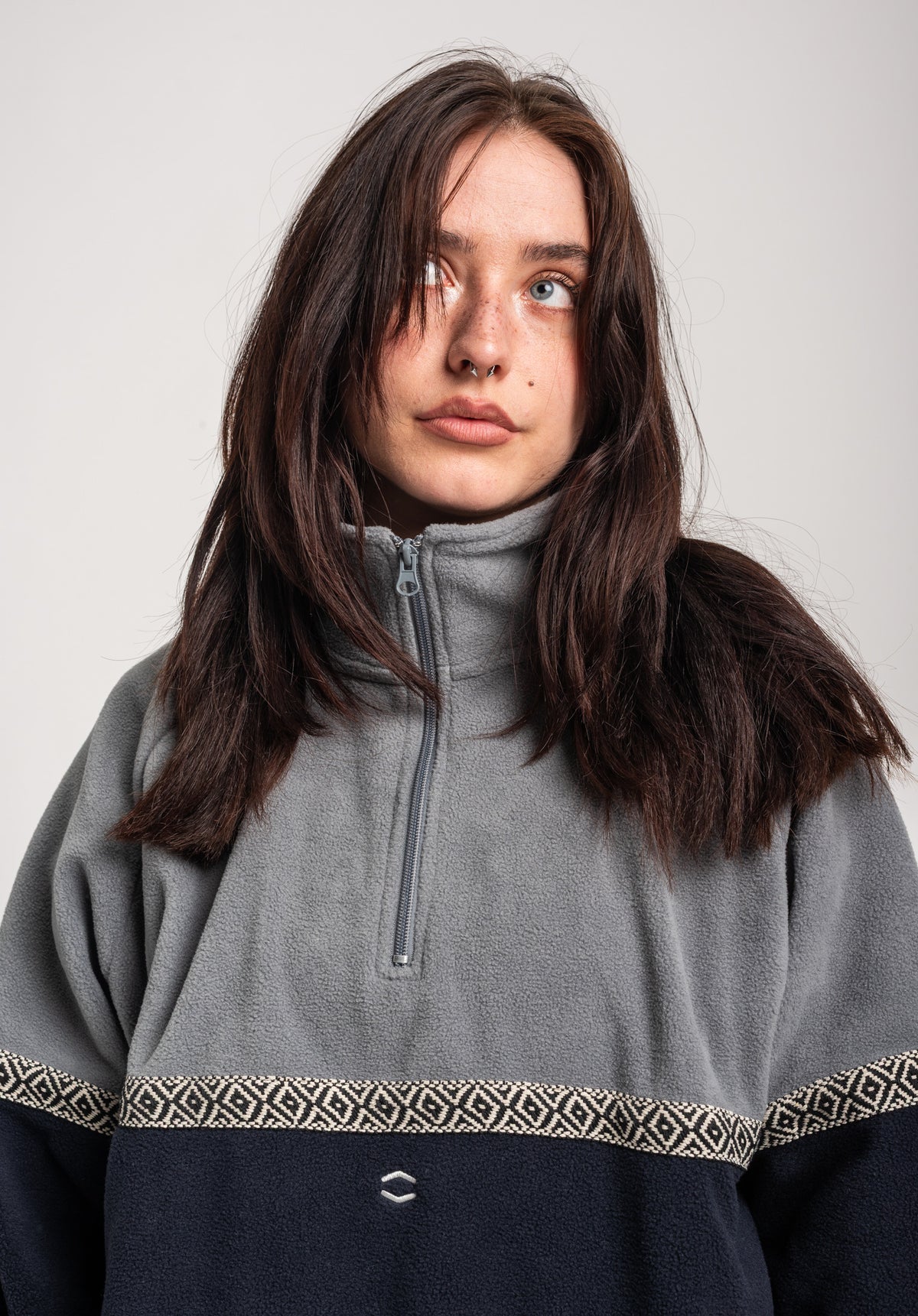 TITUS Jalma Übergangsjacke greyblue-navy – Detailansicht 1